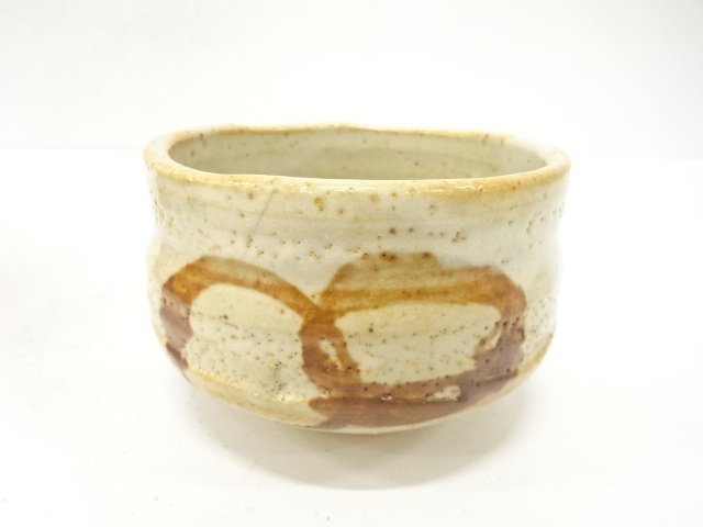 志野　茶碗(保護箱付)